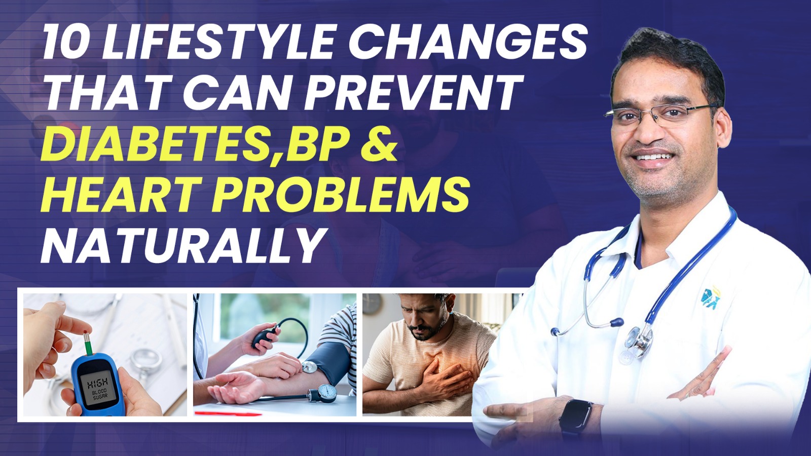 Dr. Kiran Kumar Lakki Reddy | Canes Cardio & Neuro Clinic | 10 Lifestyle Changes That Can Prevent Diabetes, BP & Heart Problems Naturally