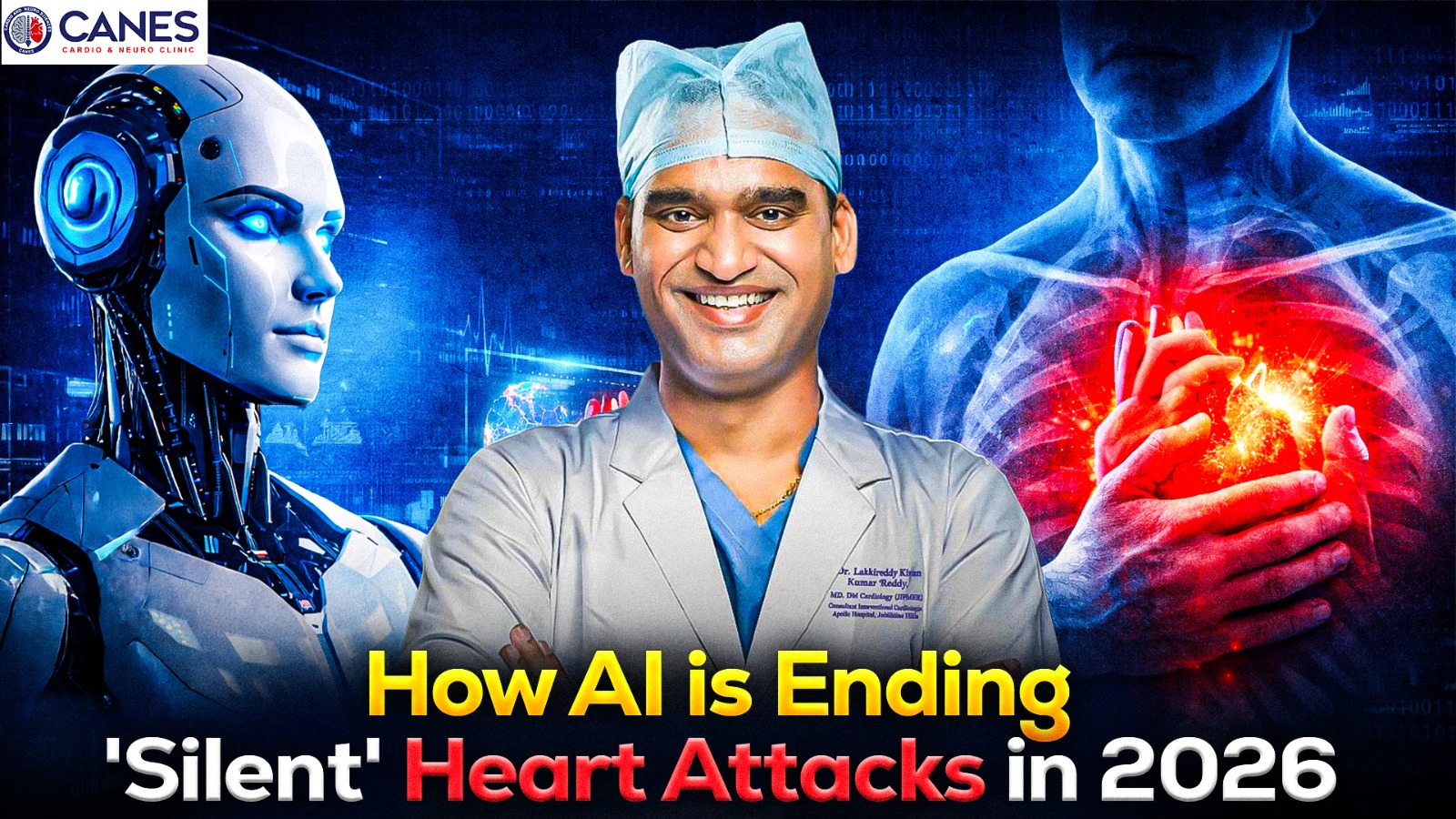 How AI is Revolutionizing Early Heart Attack Detection in 2026 | Dr Kiran Lakkireddy | Canes clinic