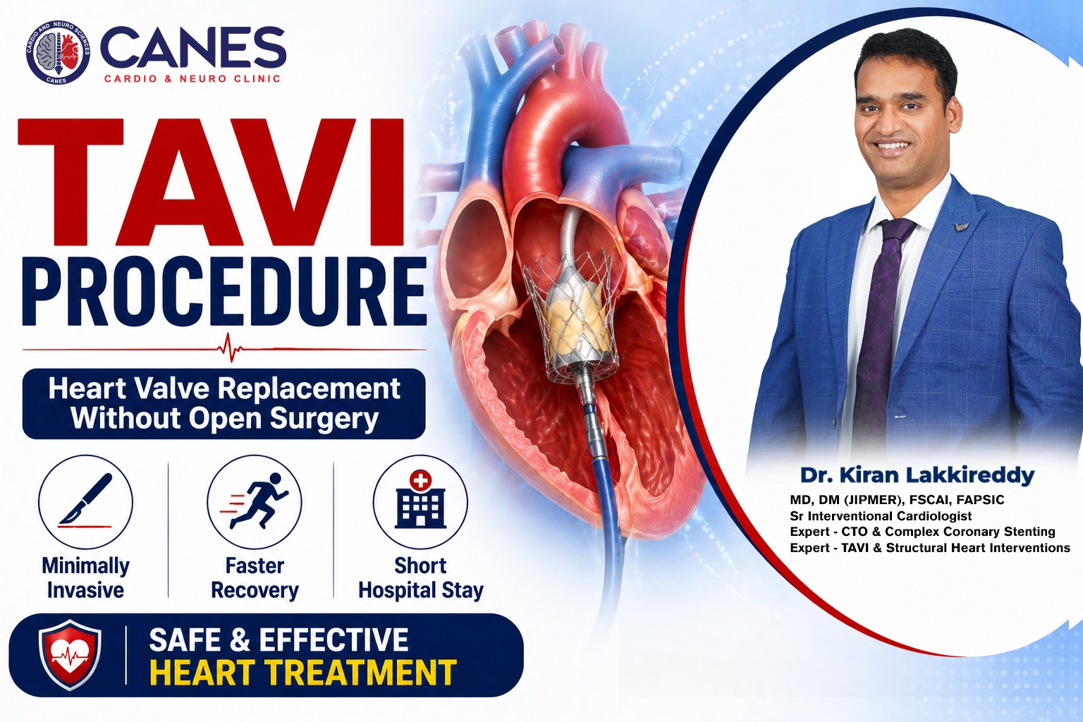 TAVI Procedure | | Dr. Kiran Lakkireddy | Canes clinic